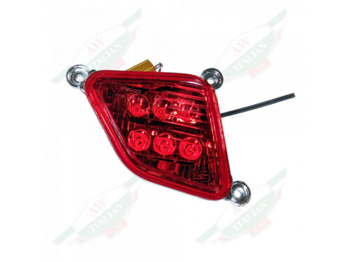rear fog light red lens with 3 bolt holes