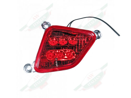 rear fog light red lens with 3 bolt holes