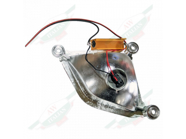 rear fog light red lens with 3 bolt holes