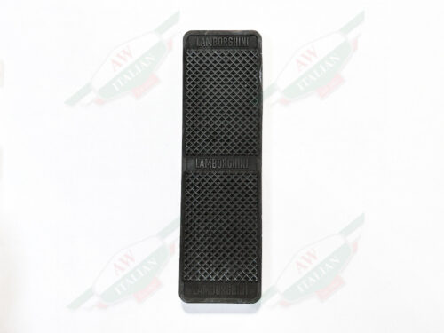 black rubber rectangle with lamborghini in middle