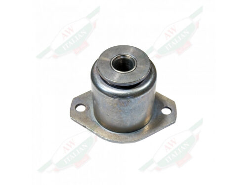 silver metal cylinder with ears on both sides with holes