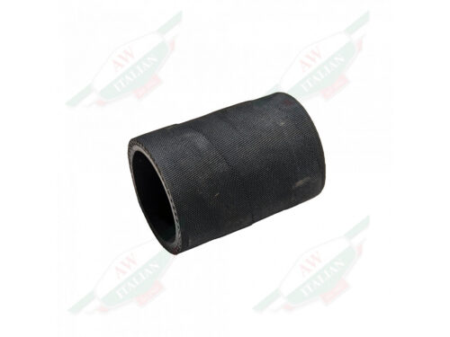 black rubber hose on white background