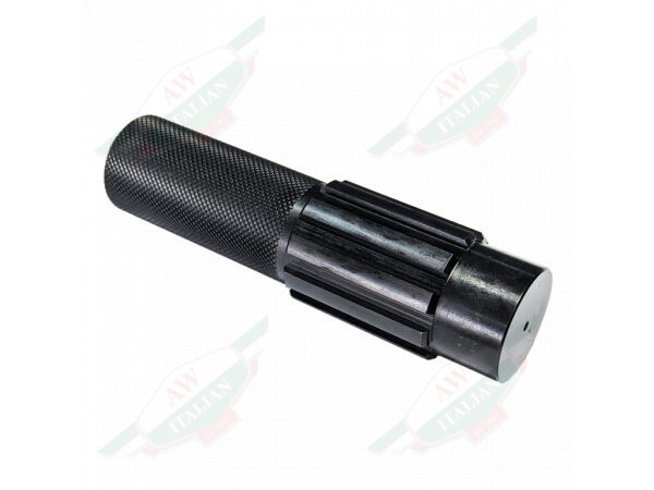 black cylinder with splined shaft
