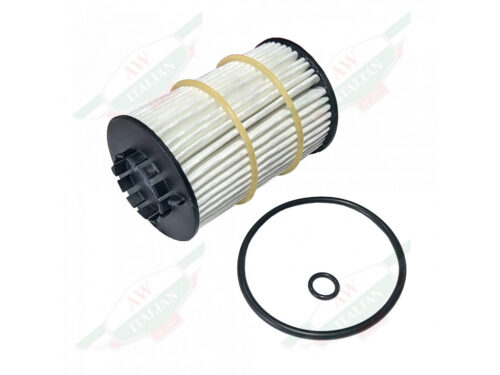 white paper cylinder with black ends and 2 black rings