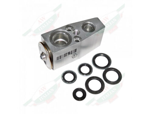 silver metal block with 6 rings