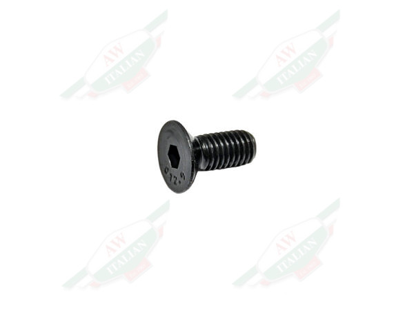 black threaded screw