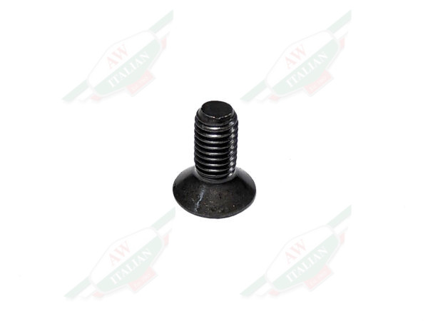 black threaded screw