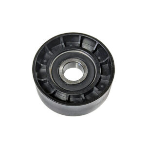 black plastic pulley
