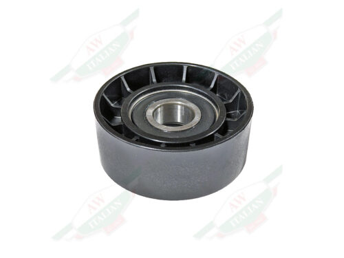 black plastic pulley
