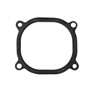 round black gasket with 4 bolt holes