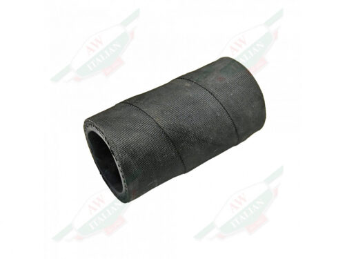 black cooling hose on white background