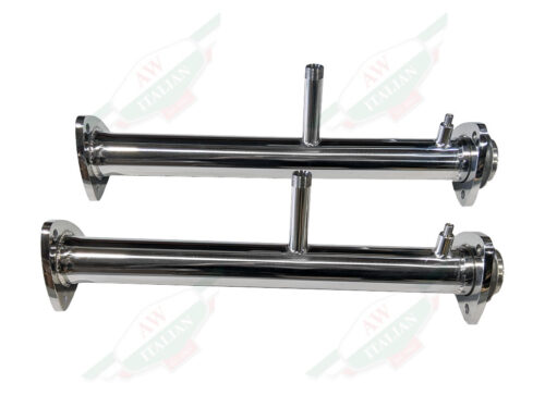 stainless steel exhaust pipes with flanges on ends