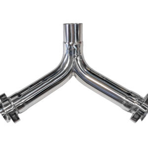 stainless steel exhaust Y pipe