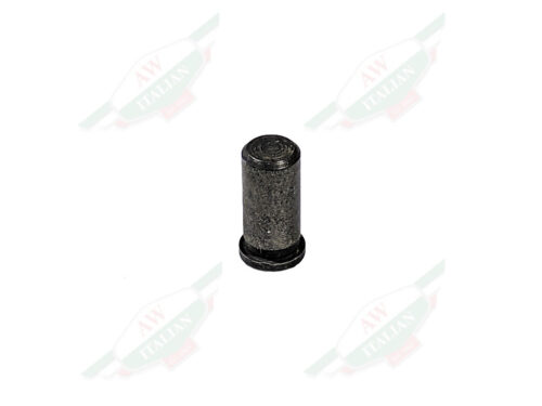 black dowel cylinder with groove on edge