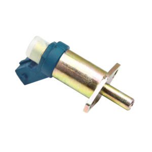 gold metal and blue plastic cylinder