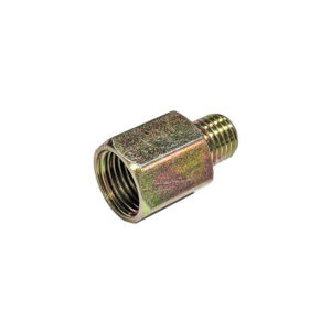 gold threaded hex fitting adapter