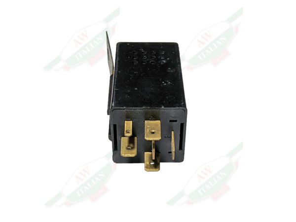 black rectangular box with flat pins