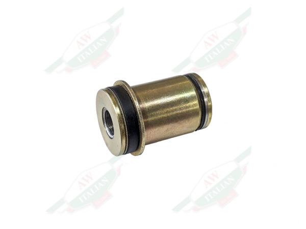 gold and black metal cylinder