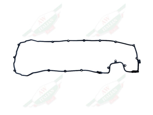 black rubber rectangle gasket with holes