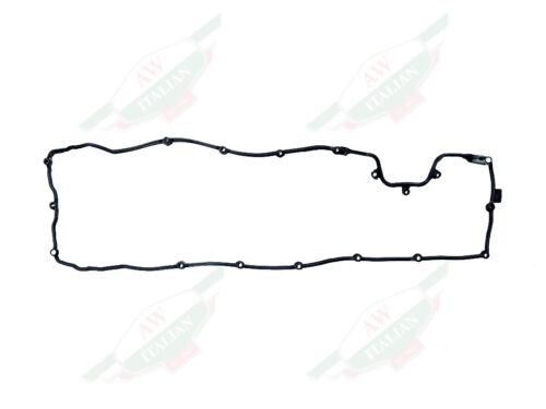 black rubber rectangle gasket with holes