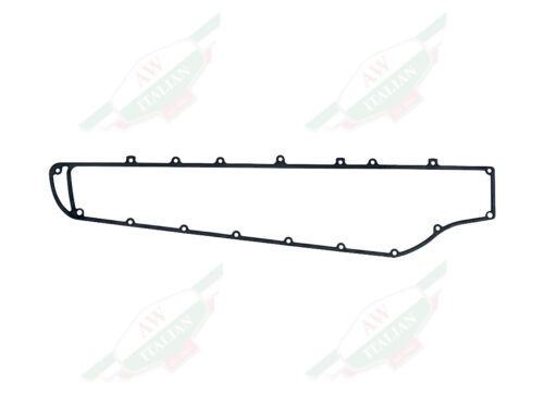 black recgangular gasket with holes