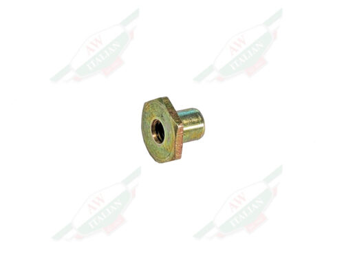 gold hex threaded nut