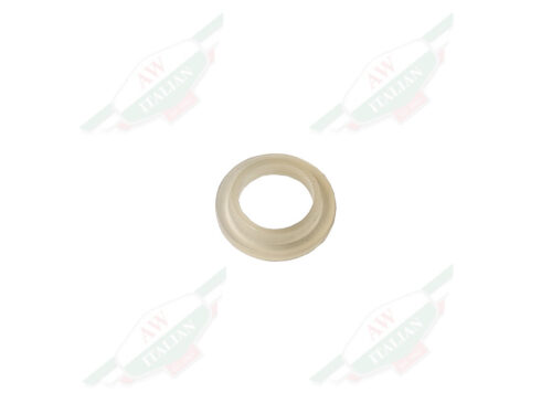 off white silicone ring on white background