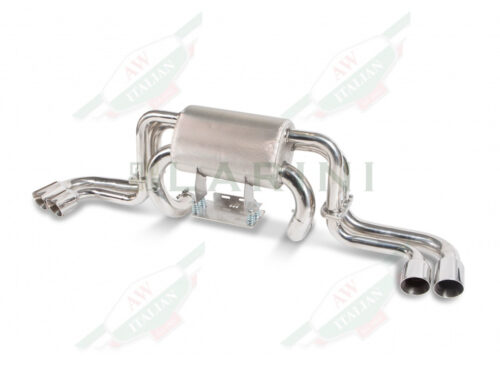 silver chrome exhaust pipes