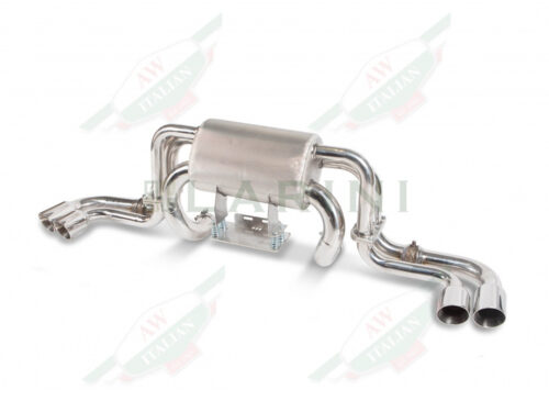 silver chrome exhaust pipes