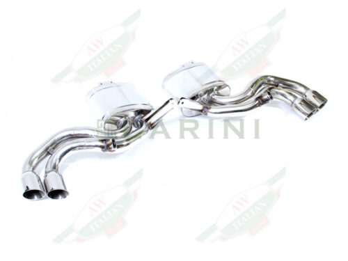 silver chrome exhaust pipes