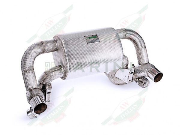 silver exhaust muffler pipes