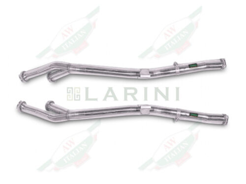 silver shiny exhaust pipes