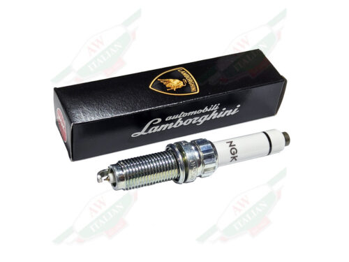 spark plug with black lamborghini box
