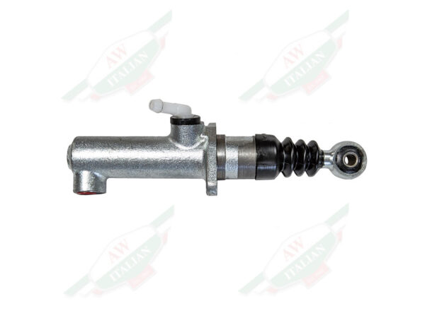 silver metal shaft with black rubber boot