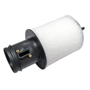 black and white cylinder air filter