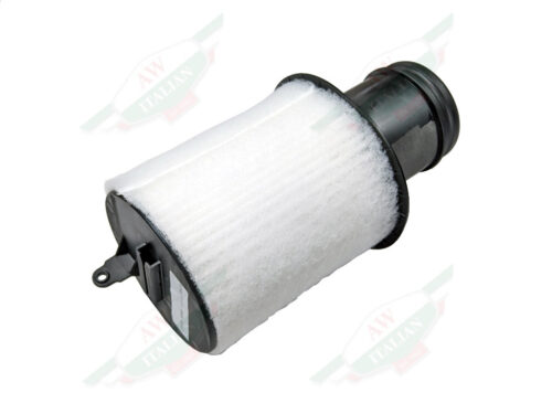 black and white cylinder air filter