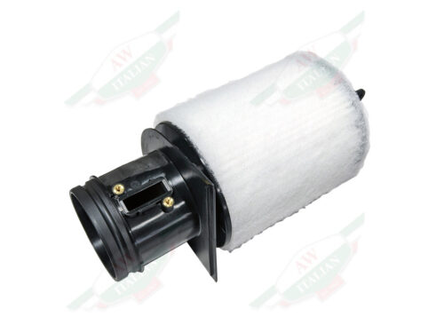 black and white cylinder air filter