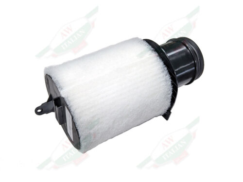 black and white cylinder air filter