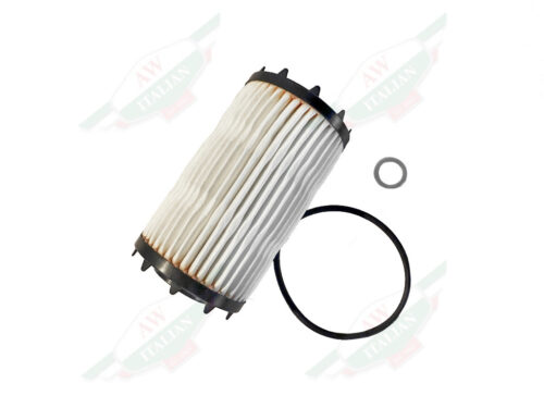 oil filter with black ring and washers