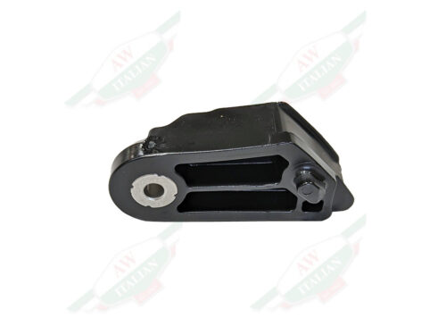 black plastic block with metal ring