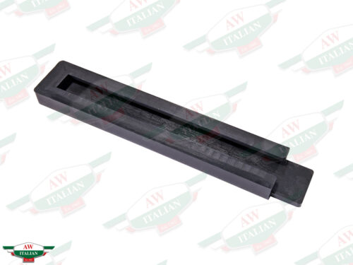 black rubber rectangular pad