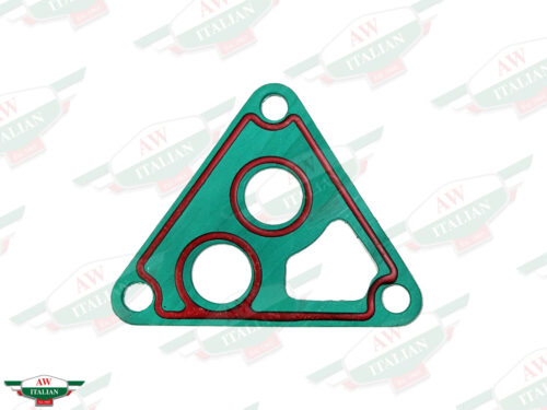 green triangle with holes