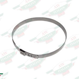 grey round hose clamp