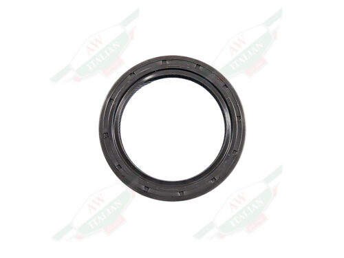 dark brown circle on white background