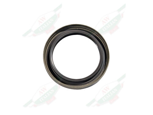 dark brown circle on white background