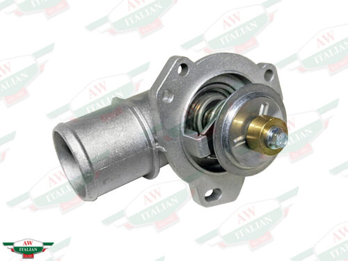 L shaped aluminum thermostat housing