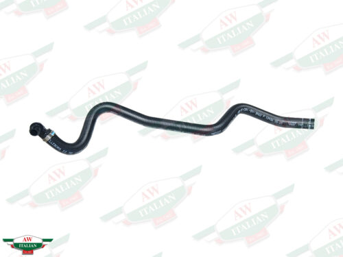 black curved rubber hose