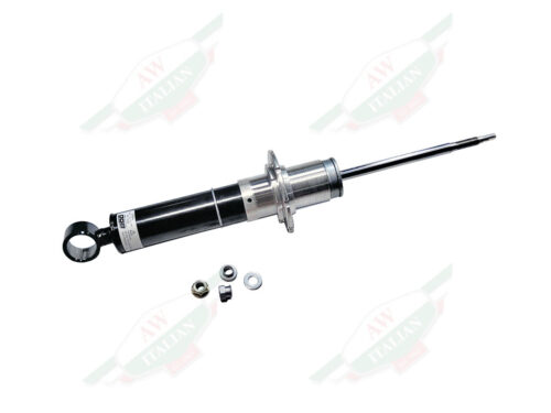black and silver shock absorber