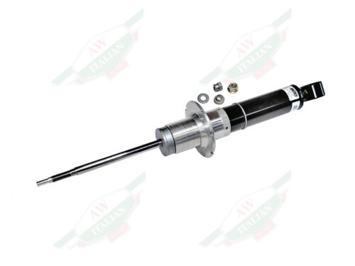 black and silver shock absorber