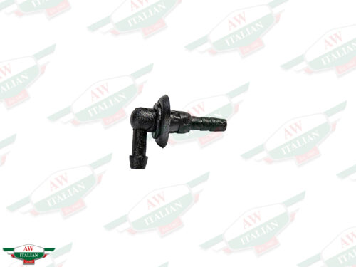 black plastic tube right angle